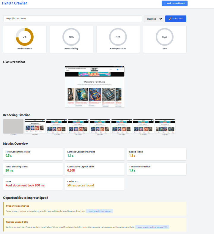 Page Speed