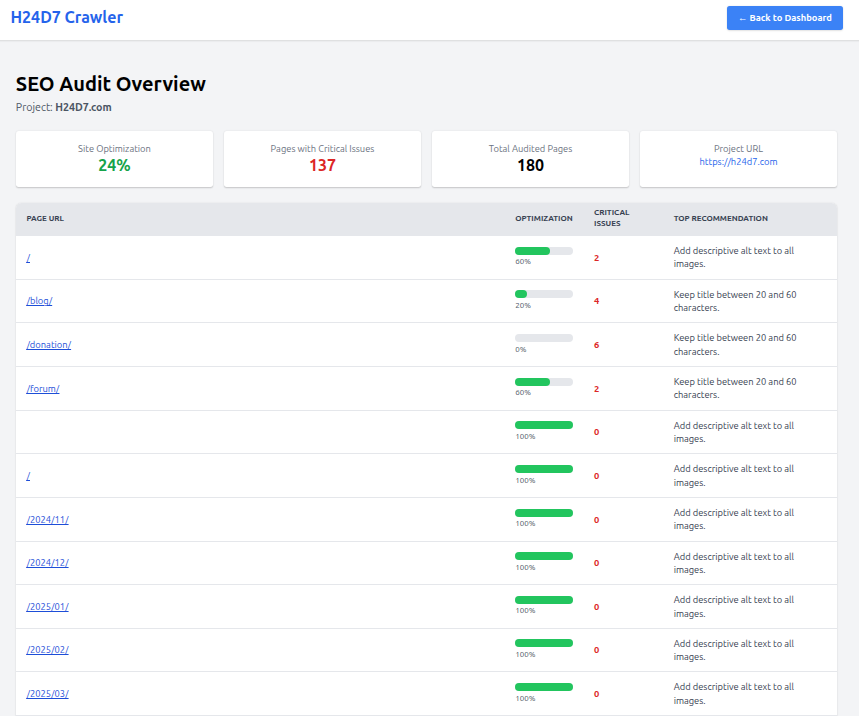 SEO Audit